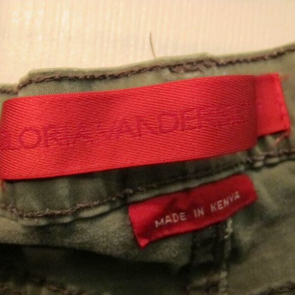 Gloria Vanderbilt Pants Olive Medium - Picture 4 of 7